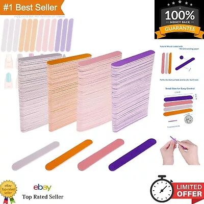 Double Sided Mini Nail Files - 400 Pcs - Disposable Emery Board For Natural N... • $9.99
