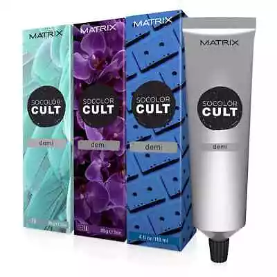 CLOSE OUT SALE Matrix SoColor Cult Demi-Perm Hair Color 2 PACK (CHOOSE SHADE) • $12.40