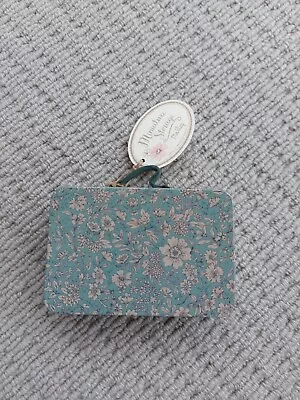 Maileg Metal Tin Suitcase - Blue Blossom Complete With Gift Bag BNWT • £8.99