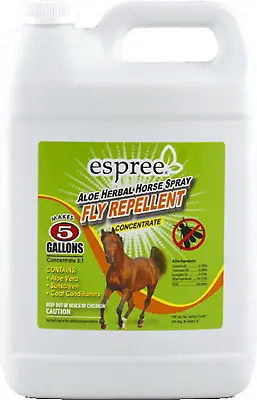 $119.89 • Buy Espree Aloe Herbal Horse Spray | Fly Repellent With Aloe, Sunscreen, And Coat...