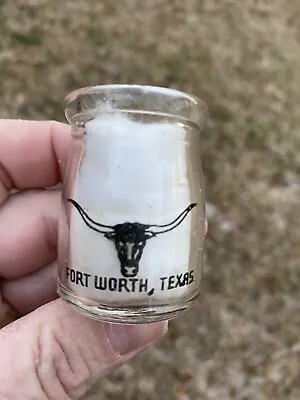 Scarce Vintage Cross Triple Xxx Fort Worth Texas Picture Acl Creamer Milk Bottle • $49.99