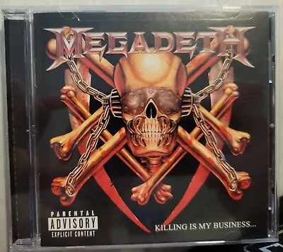 Megadeth - Killing Is My Business And Business Is Good 2002 Re-Issue CD • $15