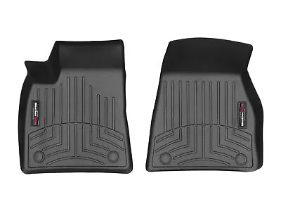 $132.95 • Buy WeatherTech Floor Mats FloorLiner For 2014-2020 Tesla Model S - 1st Row - Black