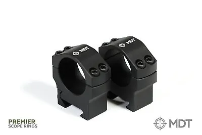 MDT Premier Tactical Picatinny Scope Rings 1  Inch 30mm 34mm - Various Heights • $214.95