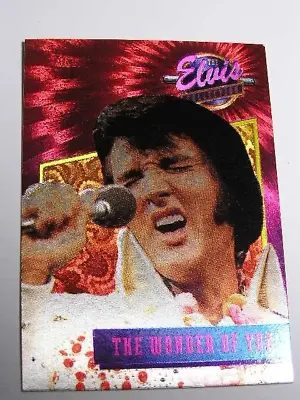 ELVIS PRESLEY 1992 River Group The Wonder Of You Dufex  Card #4 Of 40 • $15