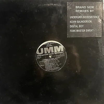 UNDERGROUND RESISTANCE Living For The Night (remixes)  Vinyl 12 Mix 1991 UMM • £15.37