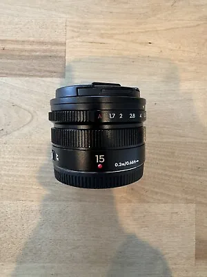 DJI MFT 15mm F/1.7 ASPH Prime Lens - M43 • $250