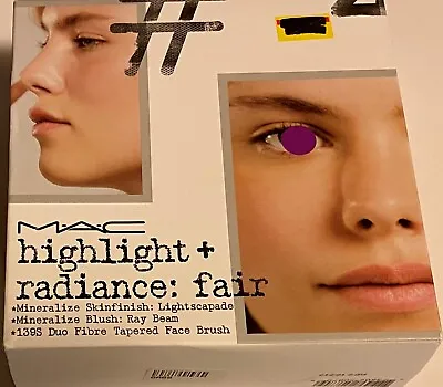 Mac Highlight+radiance : Fair Mineralize Lightscapade Mineralize Blush: Ray Beam • $39.99