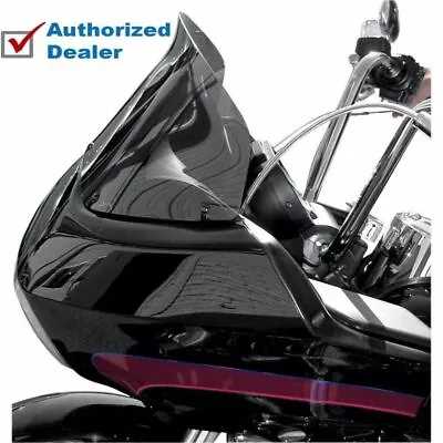 $170.94 • Buy Wind Vest 10  Dark Smoke Flip Design Windshield Screen Harley 98-13 Road Glide