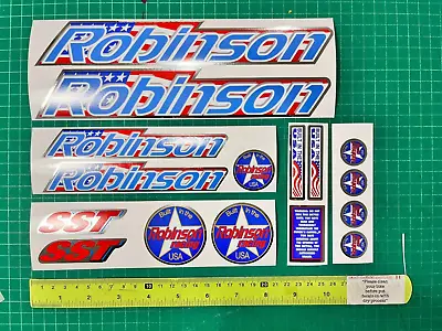 1996 Robinson SST Decals Bmx Sticker • $65.51