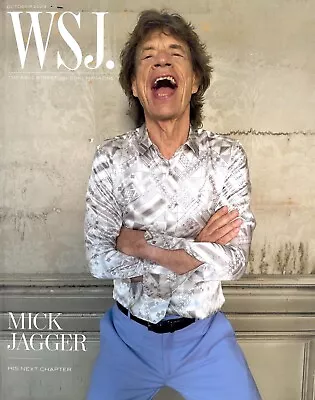 Wsj Magazine - October 2023 - Mick Jagger (cover) His Next Chapter • $10.99