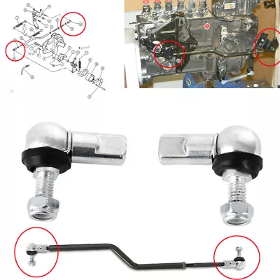 $8.99 • Buy Throttle Rod Linkage Ball Joint Ends FOR 94-98 Dodge Ram P7100 Pump 12v Cummins