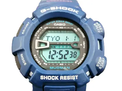Casio G-9000MX Men's Wristwatch Quartz Digital Round Blue Very Good • $172.69