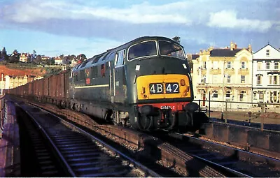 DAWLISH RAILWAY STATION DEVON. C1962 Loco; D837 PHOTO 12 X 8 • £6.90