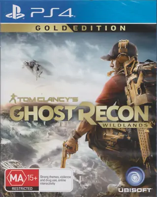 Sony Playstation 4 PS4 Game - Tom Clancy's Ghost Recon: Wildlands Gold Edition • $17.98