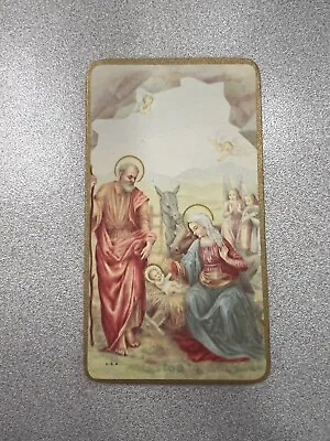 Vintage Catholic Holy Card - Holy Family - Jesus Mary And Joseph • $2.99