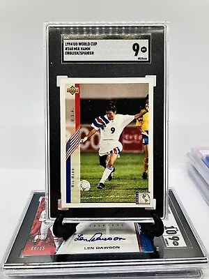 Mia Hamm RC 1994 Rookie Card BGS 9 World Cup Female Soccer USA UD Upper Deck Pop • $500