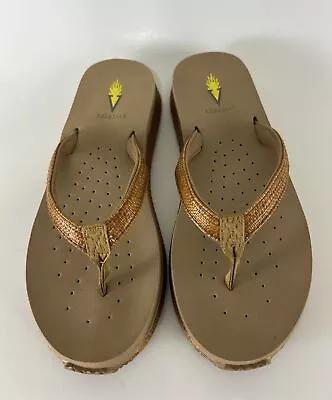 Volatile Brown Flip Flop Slip On Women’s Sandals Size 8 • $19
