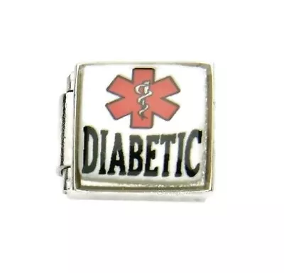 9mm Italian Charm Medical Alert Link Allergic To Medical Conditions Caduceus  • $4.99