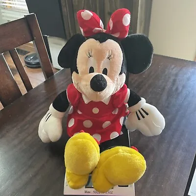 Vintage WALT DISNEY WORLD Minnie Mouse Stuffed Plush Medium 18” EUC Save Money • $14.21