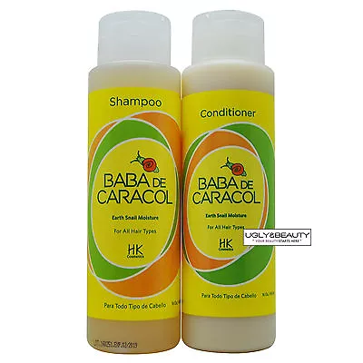 Baba De Caracol Earth Snail Moisture Shampoo And Conditioner 16 Oz / 450 Ml Duo • $18.95