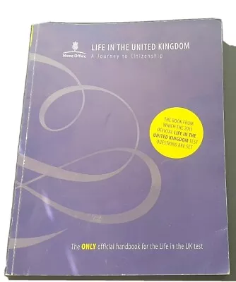 £3.99 • Buy Life In The United Kingdom A Journey To Citizenship 