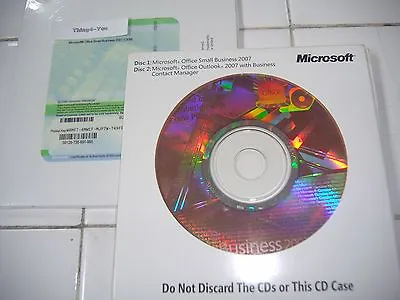 MS Microsoft Office 2007 Small Business Edition SBE Full English Ver=NEW SEALED= • $59.95