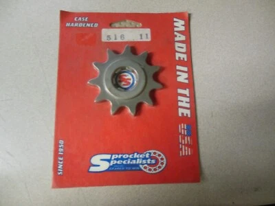 $9.99 • Buy NOS Sprocket Specialists Front 11T Sprocket Fits: Suzuki 77-81 PE-250 516-11