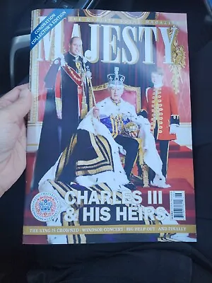 The Quality Royal Magazine Majesty CHARLES 3 & His Heirs • $5