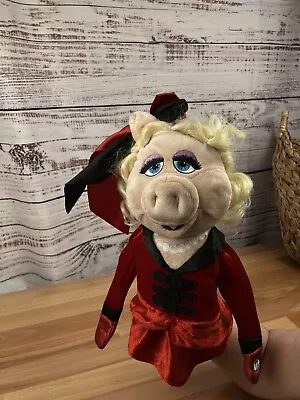 Miss Piggy Red Hand Puppet Disney Muppets Madame Alexander 12” 2014 • $30