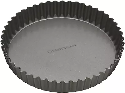 MasterClass Non-Stick Fluted Flan Tin / Quiche Pan With Loose Base 23 Cm 9  • £17.74