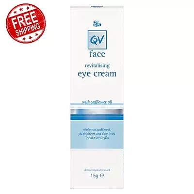 Ego Qv Face Revitalising Eye Cream 15g Suitable For Dry Or Sensitive Skin • $27.43