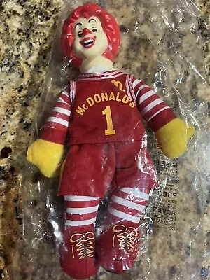 Ronald McDonald Vintage 10” Doll With Vinyl Head. In Original Packaging. New!! • $89.99