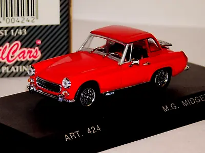 Mg Midget Mkiv Mk4 Red With Hard Top 1969 Detail Cars Art 424 1/43 • $44.99