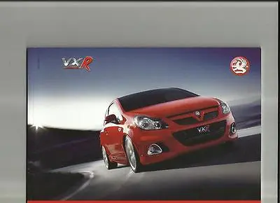 Vauxhall Corsa Vxr Astra Vxr Vectra Vxr & Vxr8 Plus More Brochure 2007 Ed. 2 • $12.62