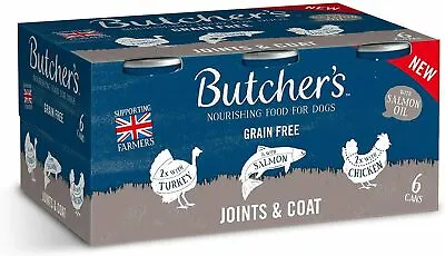 Butcher's Tasty Wet Puppy/Dog Food Cans Delicious Flavours 18x400g Various Types • £21.94