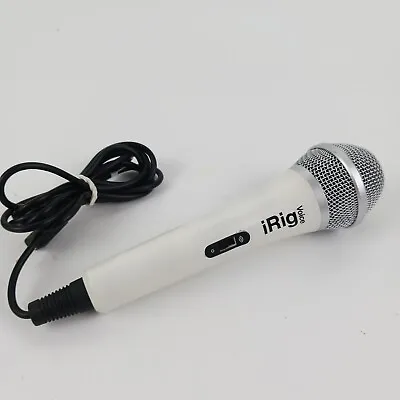 IK Multimedia IRig Voice White Handheld Microphone For Smartphones And Tablets • $16.11