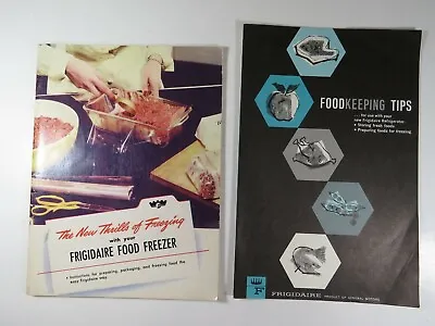 Vintage 1949 Frigidaire Food Freezer Instruction Book Recipes Freezing Tip B5195 • $5.13