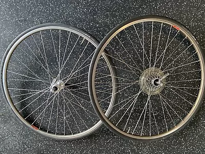 Vintage Road Bike Wheel Set  Araya Gold Edition • $80