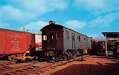 St Louis MO Missouri Train Station Depot Railroad Museum Car Vtg Postcard B15 • $7.15