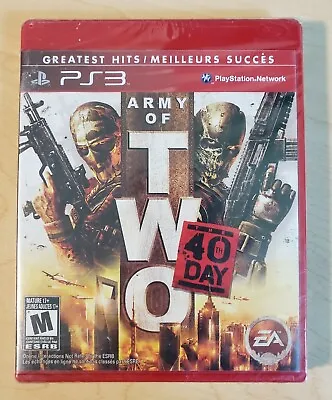 $59.99 • Buy Army Of Two: The 40th Day (Sony PlayStation 3, 2010) Ps3 Brand New