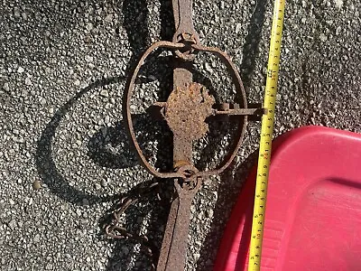 Vintage Victor All Steel Double Long Spring Trap Trapping Very Old 19 INCH LONG • $30