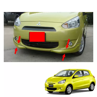 2012 - 2015 Front Skirt V1 Trim Painted 2 Pc On Mitsubishi Mirage Space Star • $227.69