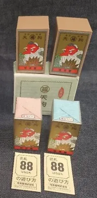 £37.09 • Buy Tengu Hanafuda Nintendo/Japanese Playing Cards/Set Of Black And Red/New