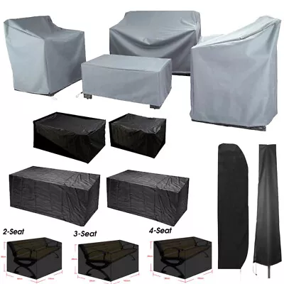 £7.35 • Buy Heavy Duty Outdoor Furniture Cover Garden Patio Rattan Chair Table Cube Parasol