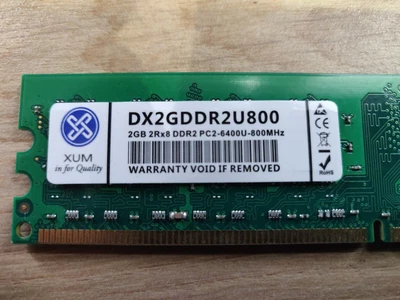 £4.25 • Buy 2GB XUM DX2GDDR2U800 Memory Ram DDR2 800Mhz PC2-6400U