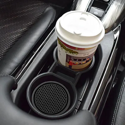 1X Auto Car Cup Holder Anti Slip Insert Coasters Pads Mats Interior Accessories • £2.54