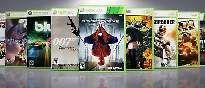 $10.75 • Buy Custom Replacement Xbox 360  Title #-B  Covers And Cases. No Games Included