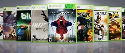 Custom Replacement Xbox 360  Title #-B  Covers And Cases. No Games Included • $11.99