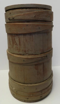 $224.96 • Buy Antique 1840-50,Child's Butter Churn Old Gray Surface